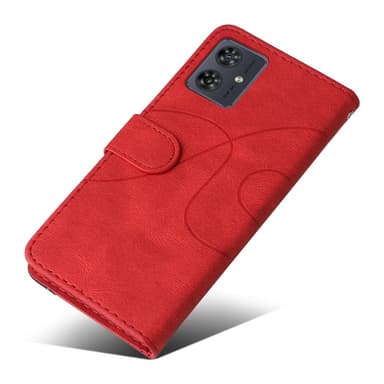 KT Lommebok-deksel til Motorola Moto G54 - Rød