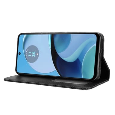 Motorola Moto G14 Lommebok-deksel Eksklusiv Svart