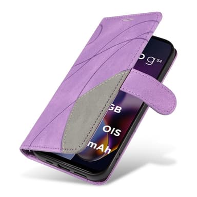 KT Lommebok-deksel til Motorola Moto G54 - Lilla