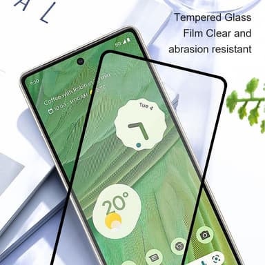 AMORUS for Pixel 8 Pro Skjermbeskytter i Herdet Glass 2-Pakke