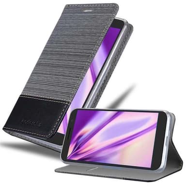 Alcatel 1X 2019 lommebokdeksel etui (grå)