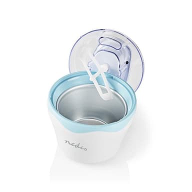 Nedis Iskrem maskin | 1.2 l | Blå / Hvit | Aluminium / Plast