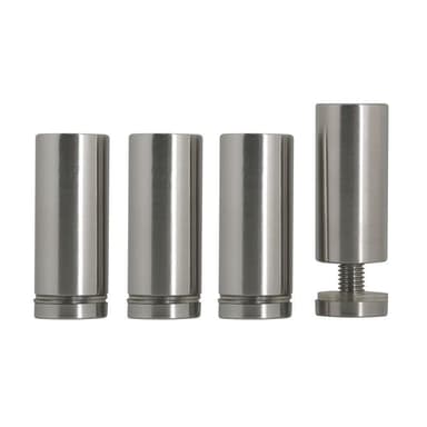 LogiLink Monitorställ i glas/metall 1 m