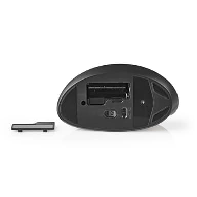 Nedis Mus | Wireless | 800 / 1000 / 1600 dpi | Justerbar DPI | Antall knapper: 6 | Right-Handed