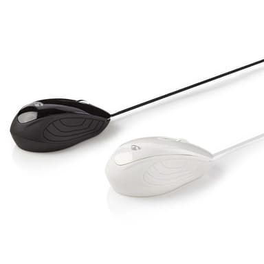 Nedis Wired Mouse | DPI: 1200 dpi | Antall knapper: 3 | Both Handed | 1.50 m | Stille mus