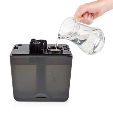 Nedis SmartLife-Luftfukter | 110 W | With Cool and Warm Mist | 5.5 l | Hygrometer | Timer | Fjernkontroll | Natt modus | Sort