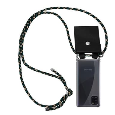 Samsung Galaxy A31 Deksel med Halskjede (brun)