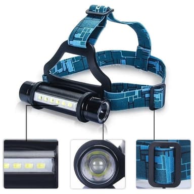 Hodelykt CREE T6 3W LED, 800lm