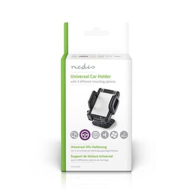 Nedis Smartphone bilmontering | Universal | Minimal skjermstørrelse telefon: 4 "" | Maksimal skjermstørrelse: 6.4 "" | Adjustable Angle
