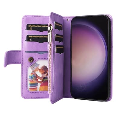 KS Lommebok-deksel til Samsung Galaxy S24 Ultra - Lilla