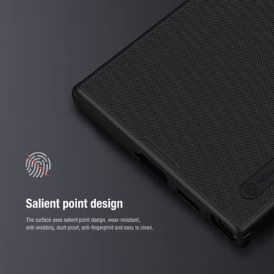 NILLKIN Samsung Galaxy S24 Ultra Frostet Skall Hardt - Svart