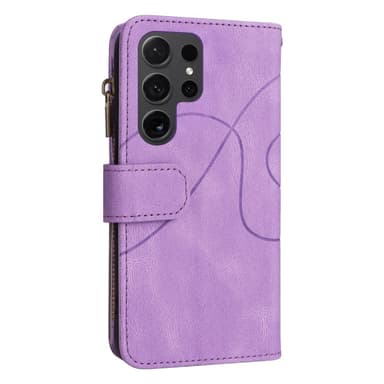 KS Lommebok-deksel til Samsung Galaxy S24 Ultra - Lilla