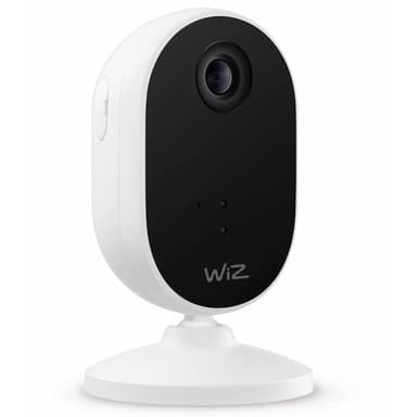 WiZ Startkit Övervakning och belysning Kamera + 3x Smart LED E27 Färg