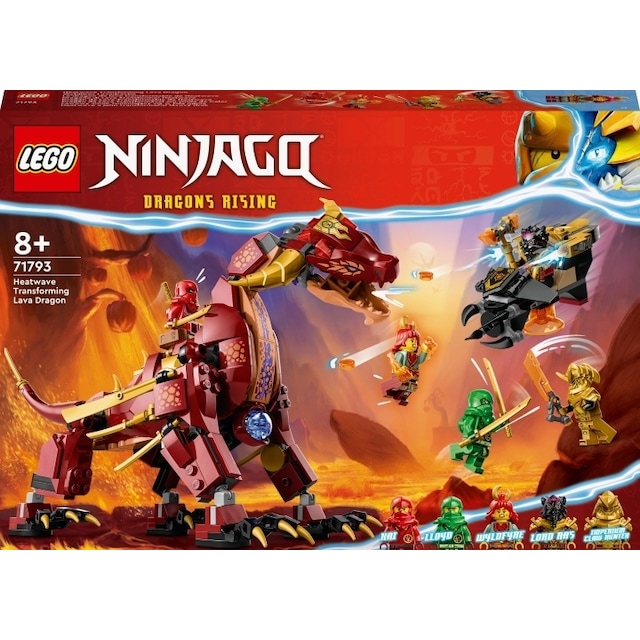 LEGO Ninjago 71793 - Heatwave Transforming Lava Dragon