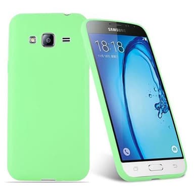 Samsung Galaxy J3 2015 silikondeksel cover (grønn)