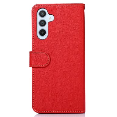 KHAZNEH Lommebok-deksel til Samsung Galaxy A05s - Rød/Svart