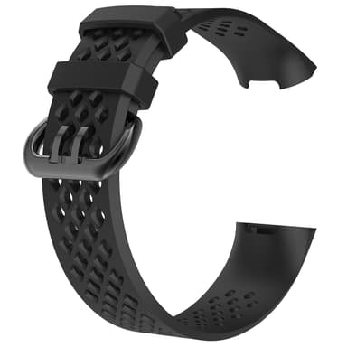 Fitbit Charge 3/4 armbånd (S) Sort