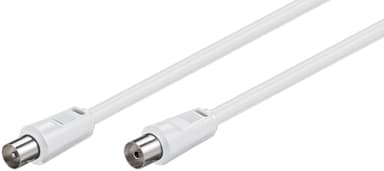 Antennekabel (80 dB), 2x skjermet