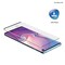 Skjermbeskytter Samsung Galaxy S10 i gjennomsiktig herdet glass