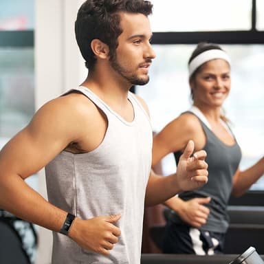 Fitbit Charge 3/4 armbånd (S) Sort