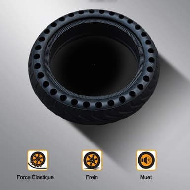 Punkteringsfritt dekk for Xiaomi elektrisk scooter 1-Pack