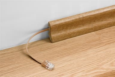 CAT 6A flat-patch kabel U/UTP, oransje