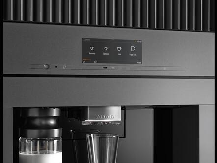 Miele Bygg-inn kaffemaskin CVA 7440 (rustfritt stål CleanSteel)