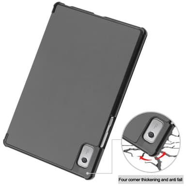 Tri-fold Deksel til Lenovo Tab M9 - Grå