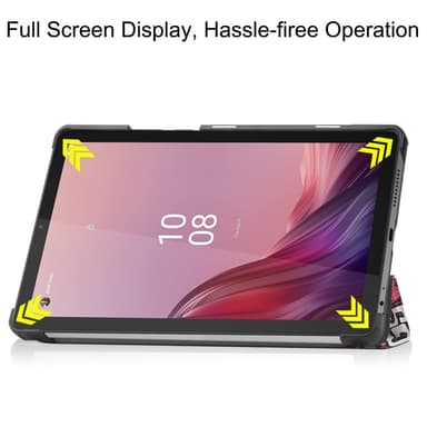 Trifoldbart deksel til Lenovo Tab M9 - Graffiti