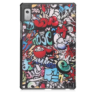 Trifoldbart deksel til Lenovo Tab M9 - Graffiti