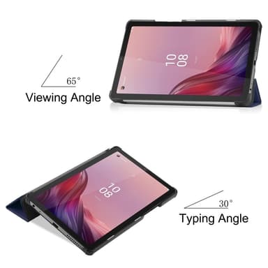 Tri-fold Deksel til Lenovo Tab M9 - Mørkeblå