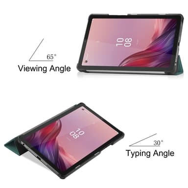 Tri-fold Deksel til Lenovo Tab M9 - Grønn