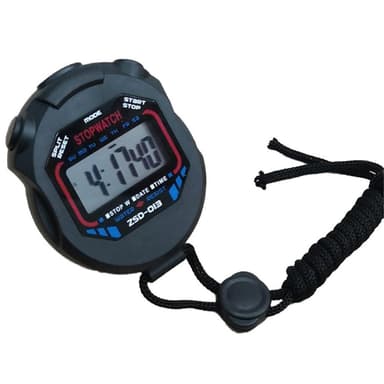 Timer Stoppeklokke LCD-skjerm Svømmeløping Sport Digital Timer