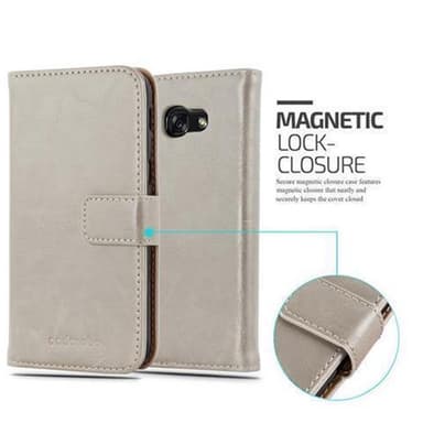Samsung Galaxy A5 2017 lommebokdeksel etui (brun)