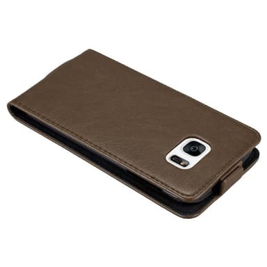 Samsung Galaxy S7 deksel flip cover (brun)