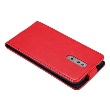 Nokia 8 2017 deksel flip cover (rød)
