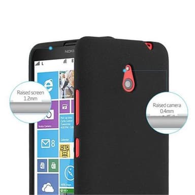 Nokia Lumia 1320 silikondeksel case (svart)