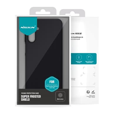 NILLKIN til Samsung Galaxy A15 Frostet Hardt Deksel - Svart
