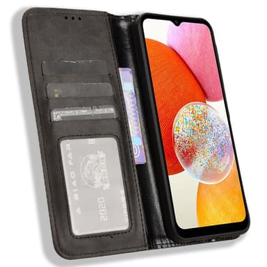 Samsung Galaxy A15 5G Lommebok-deksel - Svart