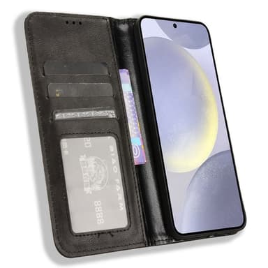 Samsung Galaxy S24 Plus Lommebok-deksel - Svart