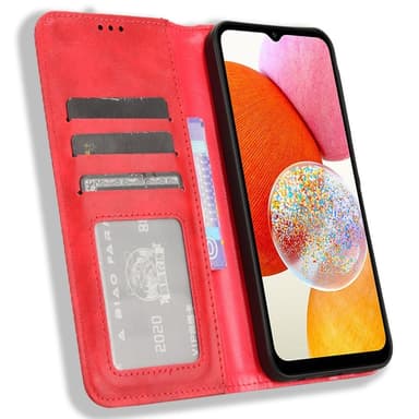 Samsung Galaxy A15 5G Lommebok-deksel - Rød