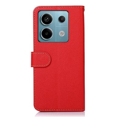 Til Xiaomi Redmi Note 13 Pro 5G Deksel KHAZNEH Rød-Svart
