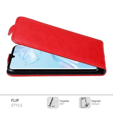 Huawei P30 PRO deksel flip cover (rød)