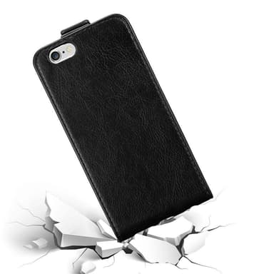 iPhone 6 / 6S deksel flip cover (svart)