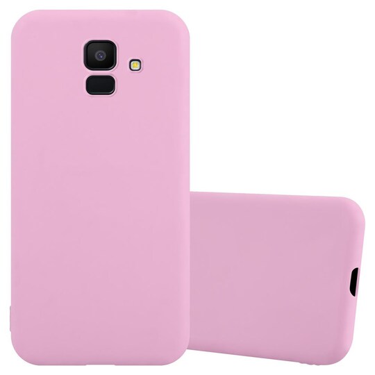 Samsung Galaxy J6 2018 silikondeksel cover (rosa)