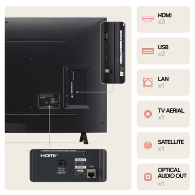 LG 43" NANO 81 4K NanoCell TV (2024)