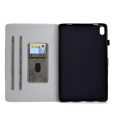 For iPad 10.9 2022 Sammenleggbar Veske Kortholder - Grå