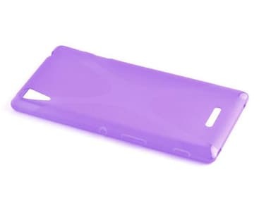 Sony Xperia T3 Deksel Case Cover (lilla)