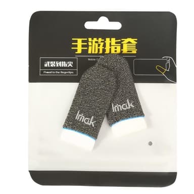 IMAK 1 par fingerhylse sensitivt svettebestandig spillfingerdeksel