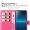 Sony Xperia L4 lommebokdeksel etui (rosa)